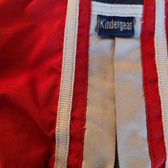 Red lined wind/splash pants - Picture 4 of 4